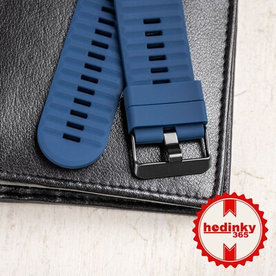 Силиконова каишка Ricardo Livigno 26mm, Dark Blue, QuickFit