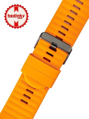 Силиконова каишка Ricardo Livigno 26mm, Orange, QuickFit