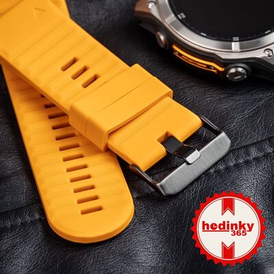 Силиконова каишка Ricardo Livigno 26mm, Orange, QuickFit