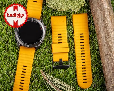 Силиконова каишка Ricardo Livigno 26mm, Orange, QuickFit