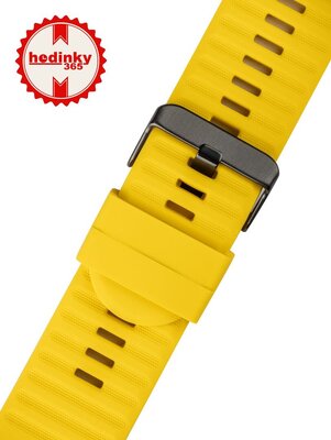 силиконова каишка Ricardo Livigno 26mm, Yellow, QuickFit