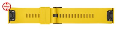 силиконова каишка Ricardo Livigno 26mm, Yellow, QuickFit