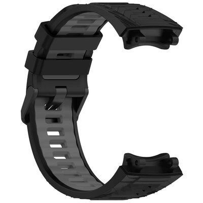 силиконова каишка Ricardo Moena (за Amazfit T-Rex 3), Black/Gray