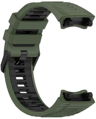 силиконова каишка Ricardo Moena (за Amazfit T-Rex 3), Green/Black