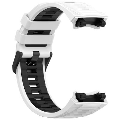 Силиконова каишка Ricardo Moena (за Amazfit T-Rex 3), White/Black