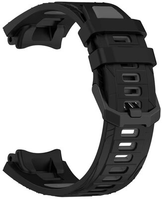 силиконова каишка Ricardo Moena (за Amazfit T-Rex 3), Black/Gray