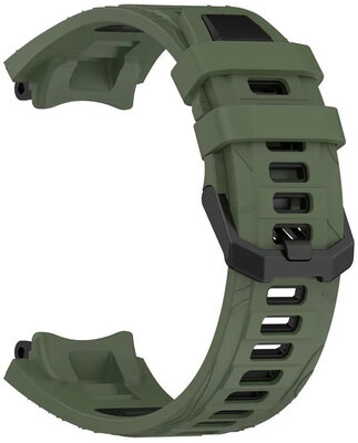 силиконова каишка Ricardo Moena (за Amazfit T-Rex 3), Green/Black