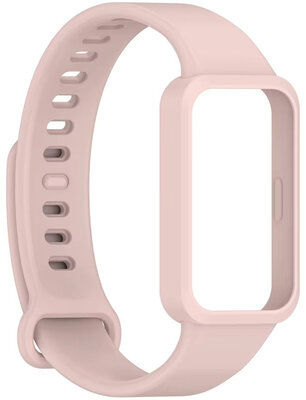 Силиконова каишка Ricardo (за Xiaomi Band 9 Active), розова