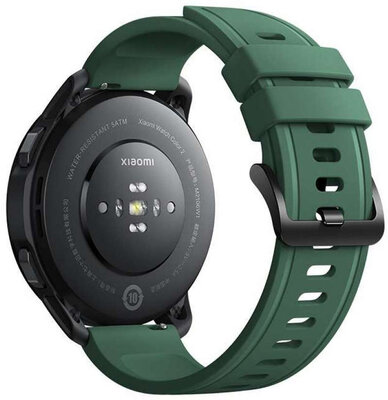 Силиконова каишка Xiaomi 22mm (за Xiaomi Watch S1 Active), зелена, Quick Release