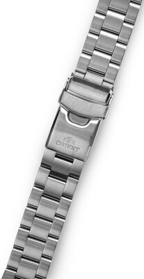 Стоманена гривна Orient UM027113J0 22mm (за моделаy AA02, EM65), сребърен