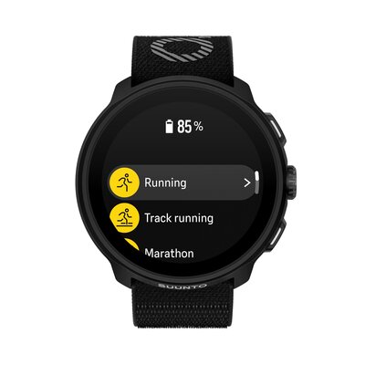 Suunto Run All Black (текстилна каишка)