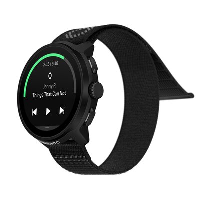 Suunto Run All Black (текстилна каишка)