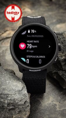 Suunto Run All Black (текстилна каишка)