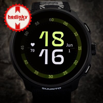 Suunto Run All Black (текстилна каишка)