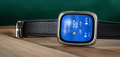 Amazfit Active 2 (Square) Black кожена каишка (+резервна каишка)