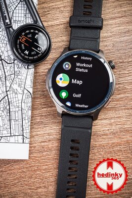 Amazfit Balance 2 Black (+ резервна каишка)