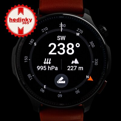 Amazfit Balance 2 Black (+ резервна каишка)