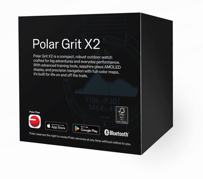 Polar Grit X2 Night Black, размер S-L