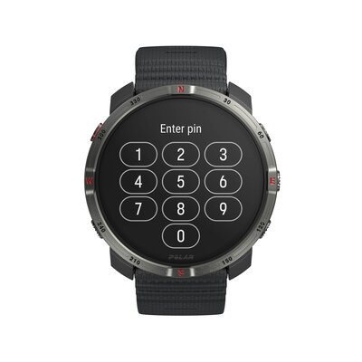 Polar Grit X2 Night Black, размер S-L
