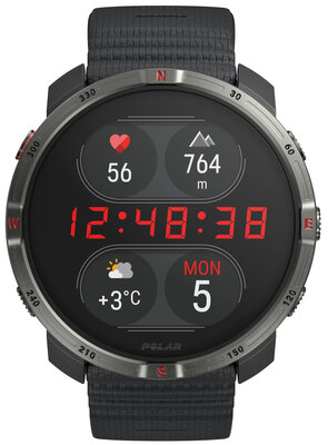 Polar Grit X2 Night Black, размер S-L