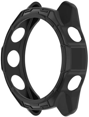 Защитен капак (за Garmin Forerunner 570, 42 мм), силиконов, черен