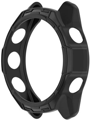 Защитен капак (за Garmin Forerunner 570, 47 мм), силиконов, черен