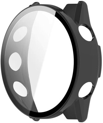 Предпазен капак (за Garmin Forerunner 970), пластмасов, черен + стъкло