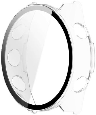 Защитен капак (за Garmin Forerunner 970), пластмасов, прозрачен + стъкло