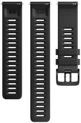 Силиконова каишка Polar 20mm, черна, размер S, M/L, Quick Release, платежен