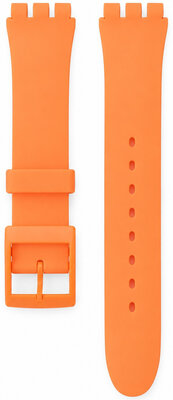 Силиконова каишка Ricardo Barletta (за Swatch), оранжева