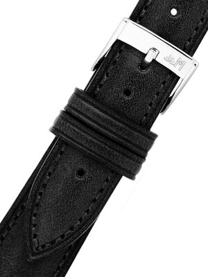 Кожена каишка Morellato Reggiani 6122E40.019 S, черен
