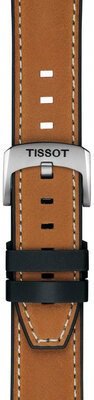 Кожена каишка Tissot T852.051.018 21mm, кафяв