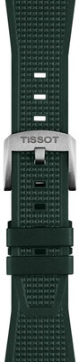 Каучукова каишка Tissot T852.050.987 (за модела Tissot PRX 40mm), зелен