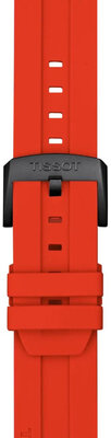 Силиконова каишка Tissot T852.048.933 22mm, червено