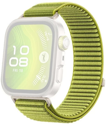 Найлонова каишка Ricardo Frabosa (за Huawei Watch Fit 3, 4, 4 Pro, 5, 5 Pro), Green