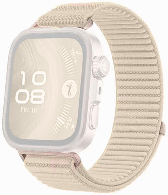 Найлонова каишка Ricardo (pro Huawei Watch Fit 4), бял