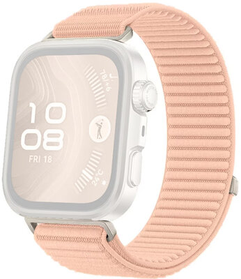 Найлонова каишка Ricardo (pro Huawei Watch Fit 4), розов