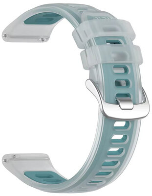 Силиконова каишка Ricardo 20mm (pro Garmin Forerunner 570 (42mm) aj.), синьо, Quick Release