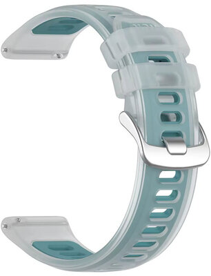 Силиконова каишка Ricardo 22mm (pro Garmin Forerunner 570 (47mm) aj.), синьо, Quick Release