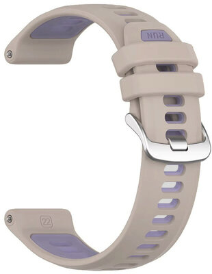 Силиконова каишка Ricardo 22mm (pro Garmin Forerunner 970 aj.), бежов V2, Quick Release