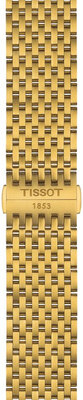 Стоманена гривна Tissot T852.049.487 20mm, златен, Quick Release