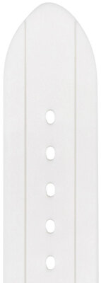 Силиконова каишка Hirsch Jelly L 40818800-2, бяла, дължина L