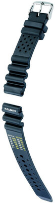 Силиконова каишка Hirsch Pro Diver XL 40908850-2, черна, дължина XL