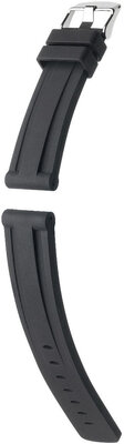 Силиконова каишка Hirsch Viper L 40588850-2, черна, дължина L