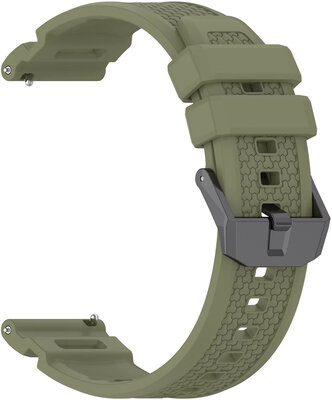 Силиконова каишка Ricardo 24mm (pro Garmin Venu X1), зелен, Quick Release