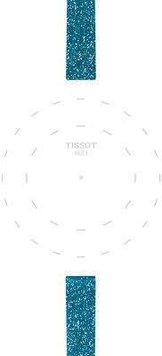 Синтетична каишка Tissot T852.048.078 9mm, син, Quick Release