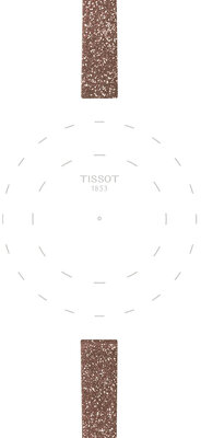 Синтетична каишка Tissot T852.048.085 9mm, розова, Quick Release