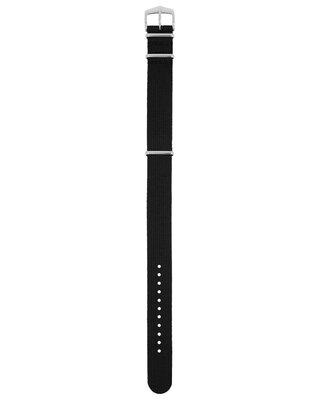 Текстилна каишка Hirsch Rush Recycle XL 40536050-2, черна, дължина XL