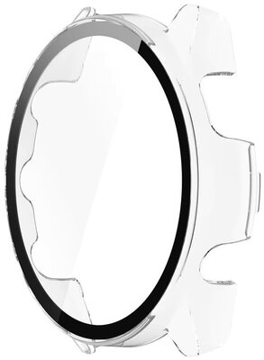 Защитно покритие (pro Garmin Forerunner 165), пластмасов, прозрачен + стъкло
