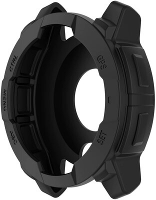 Защитно покритие (pro Garmin Instinct 3, 45mm), пластмасов, черен